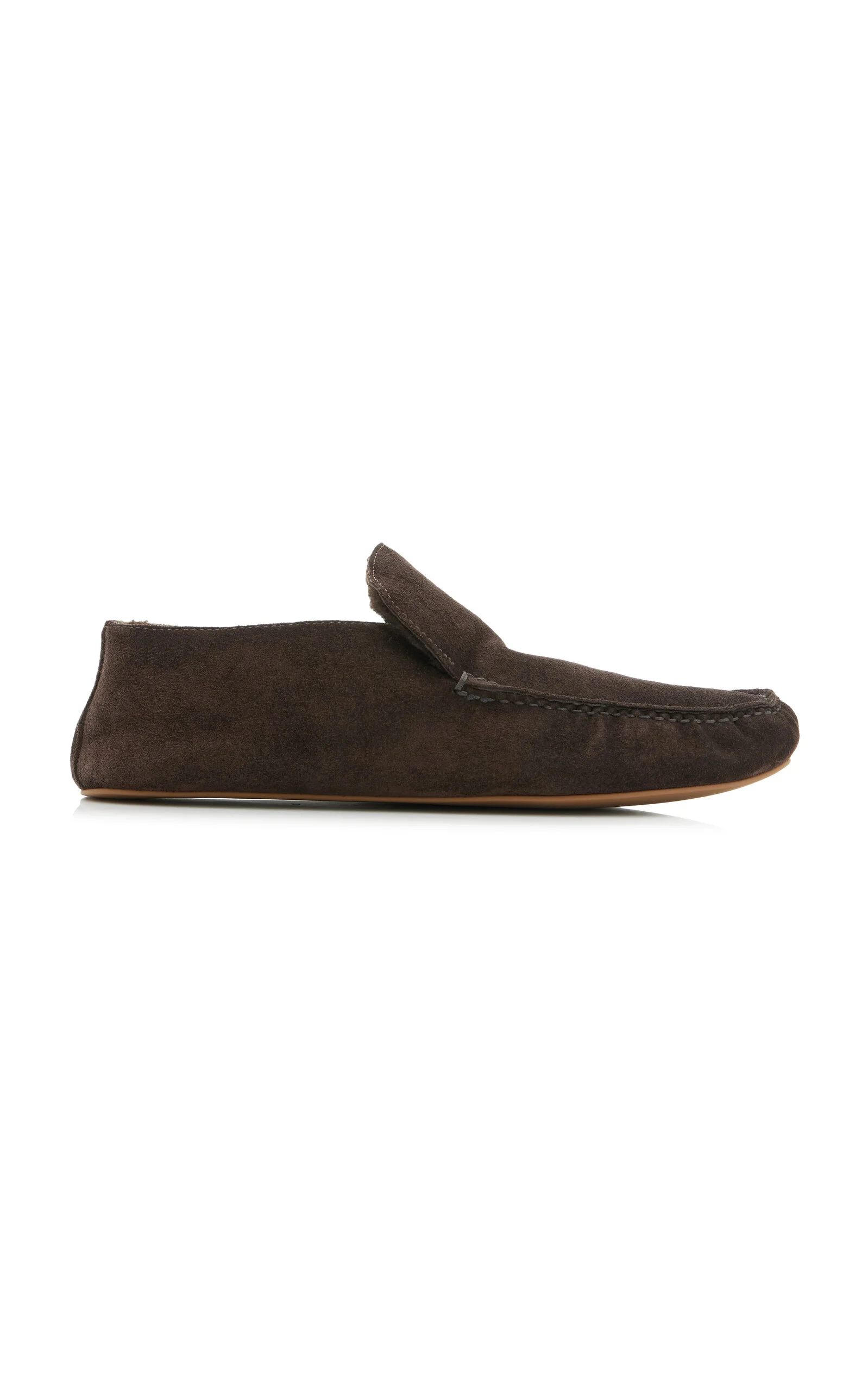 Leo Shearling Loafers brown - 1