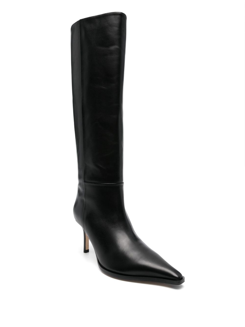 70mm leather boots - 2