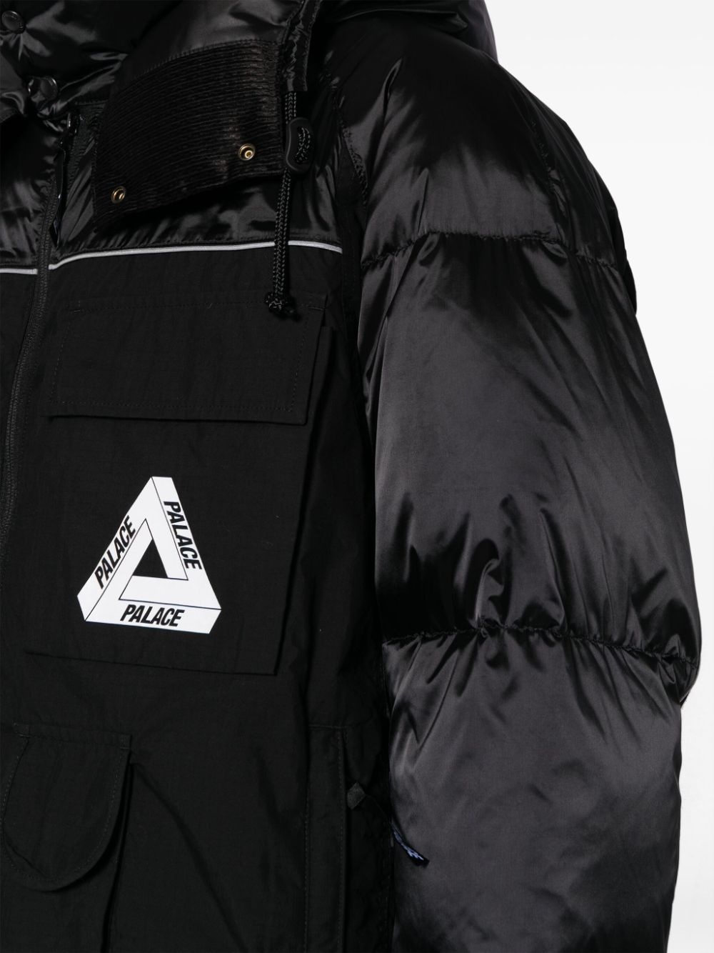 Junya Watanabe MAN x Palace hooded puffer jacket | REVERSIBLE