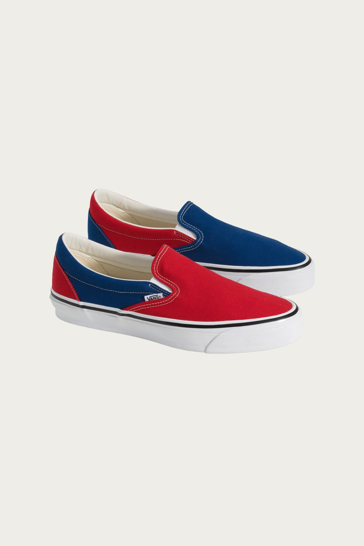 Engineered Garments x Vans OTW Slip-On 98 - Red/Navy - 2