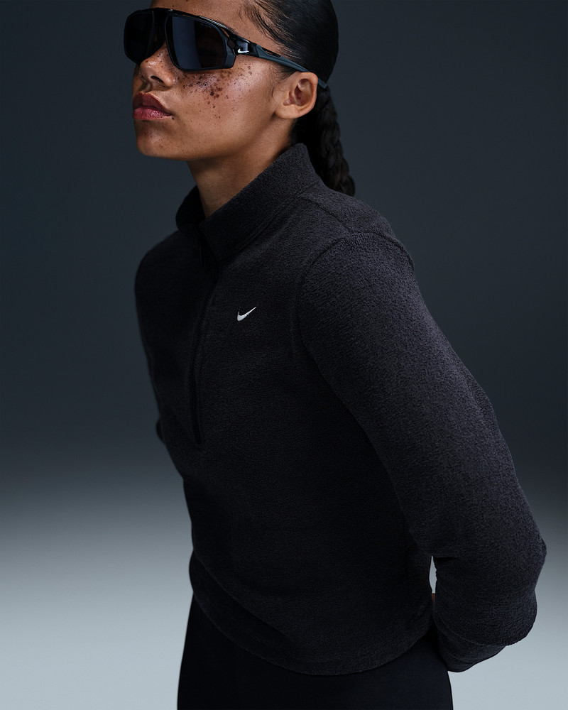 Nike Nike Sportswear Phoenix Plush Women's Slim Long-Sleeve Cozy Fleece 1/2-Zip Top outlook