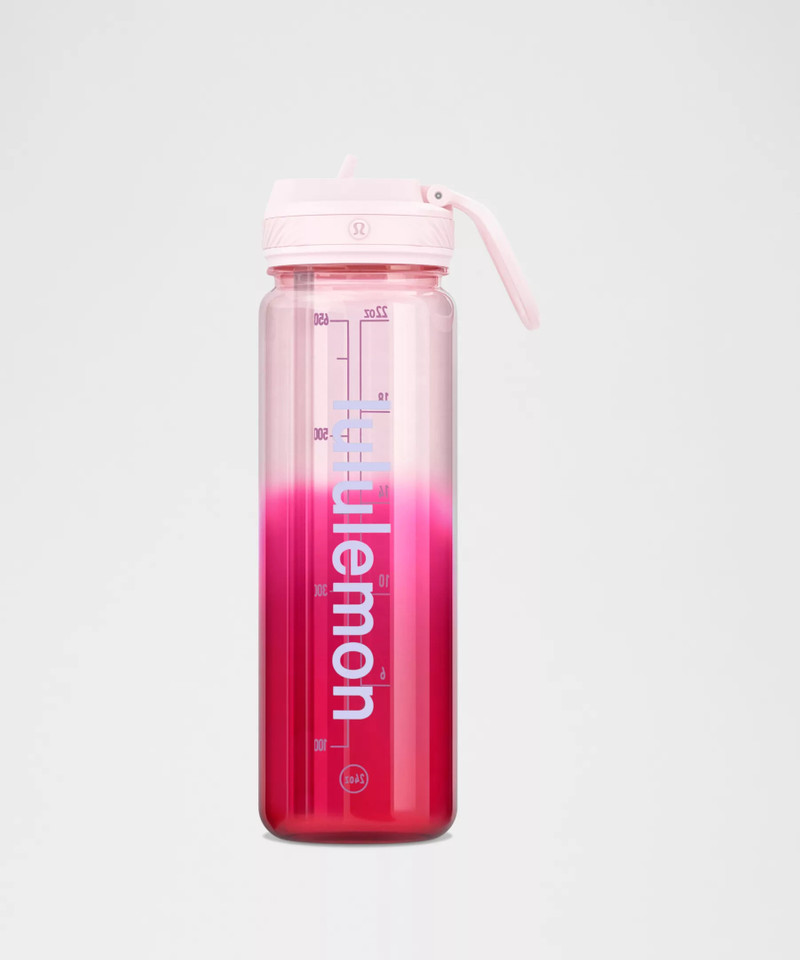 Back to Life Clear Bottle 24oz *Straw Lid 1