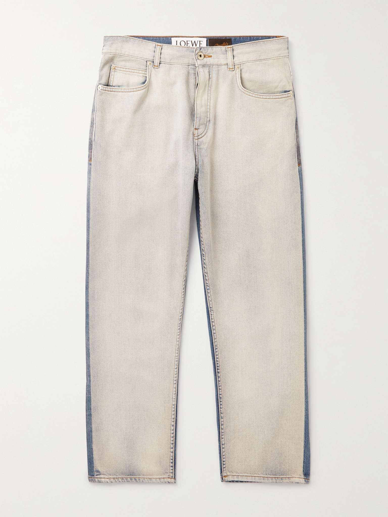 + Paula's Ibiza Two-Tone Denim Jeans - 1