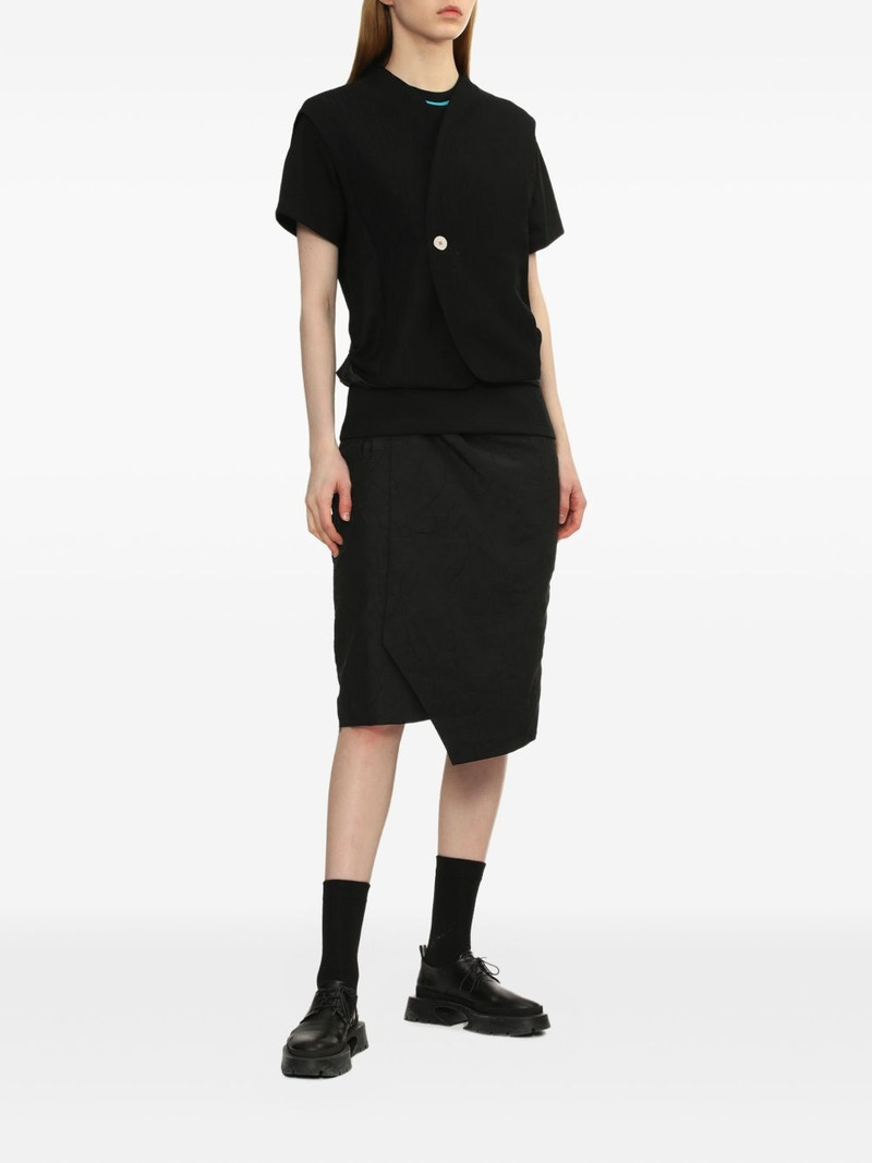 ADER error appliqué-detail cotton T-shirt outlook