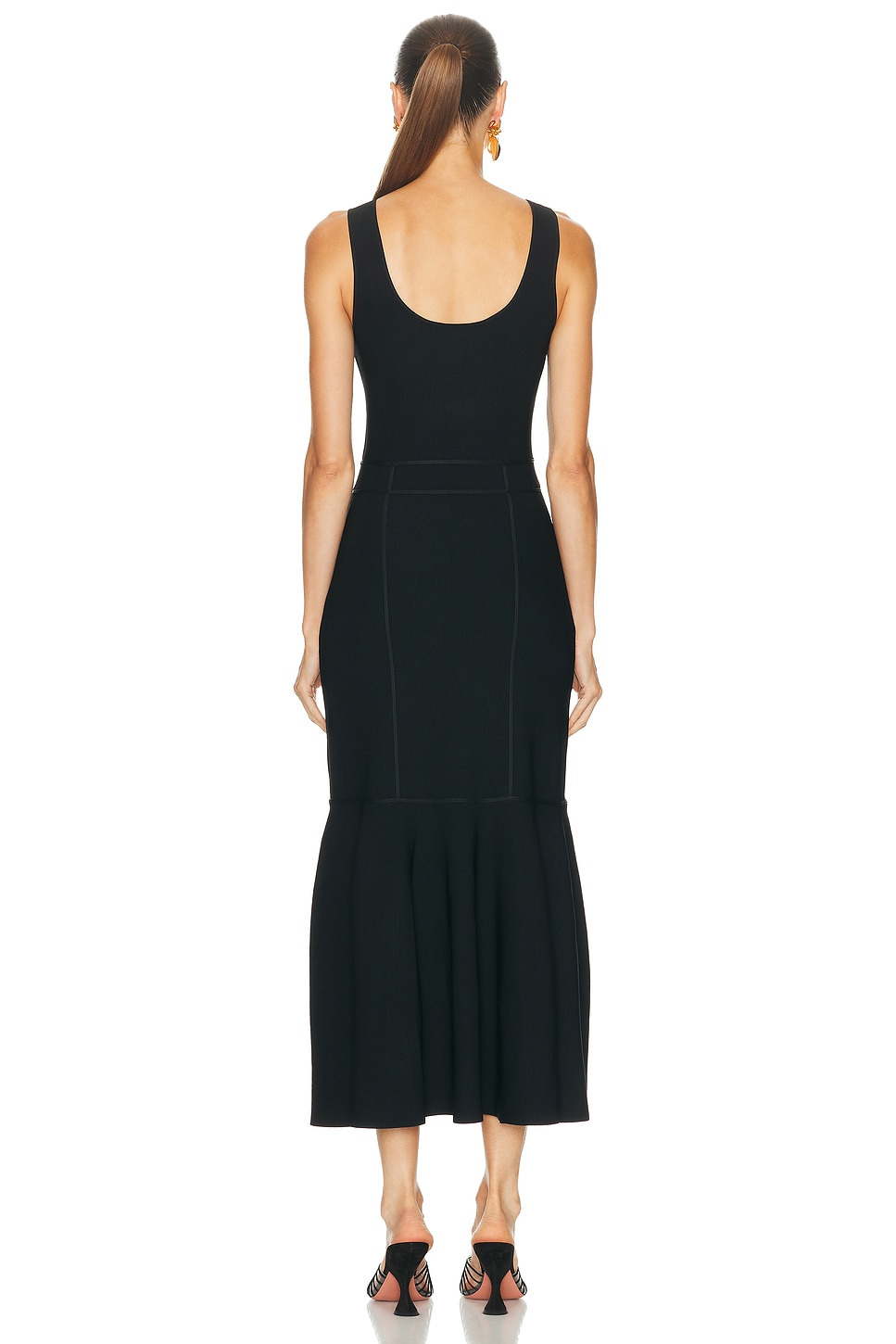Hypnotic Sculptural Midi Dress - 3