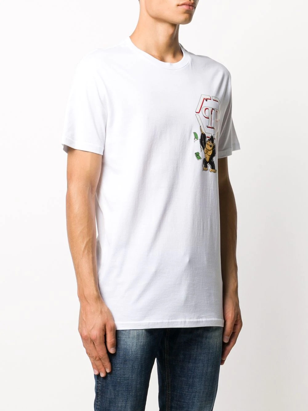 King Plein round neck T-shirt - 3