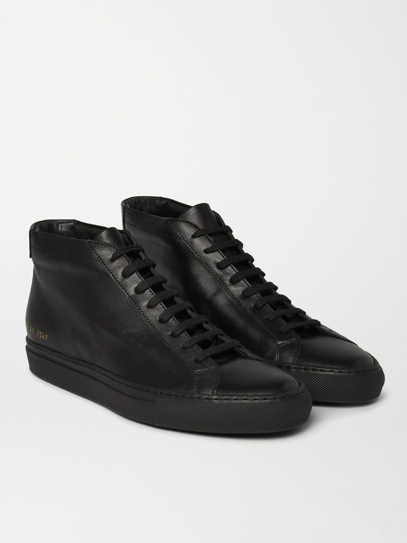 Original Achilles Leather High-Top Sneakers Black 3