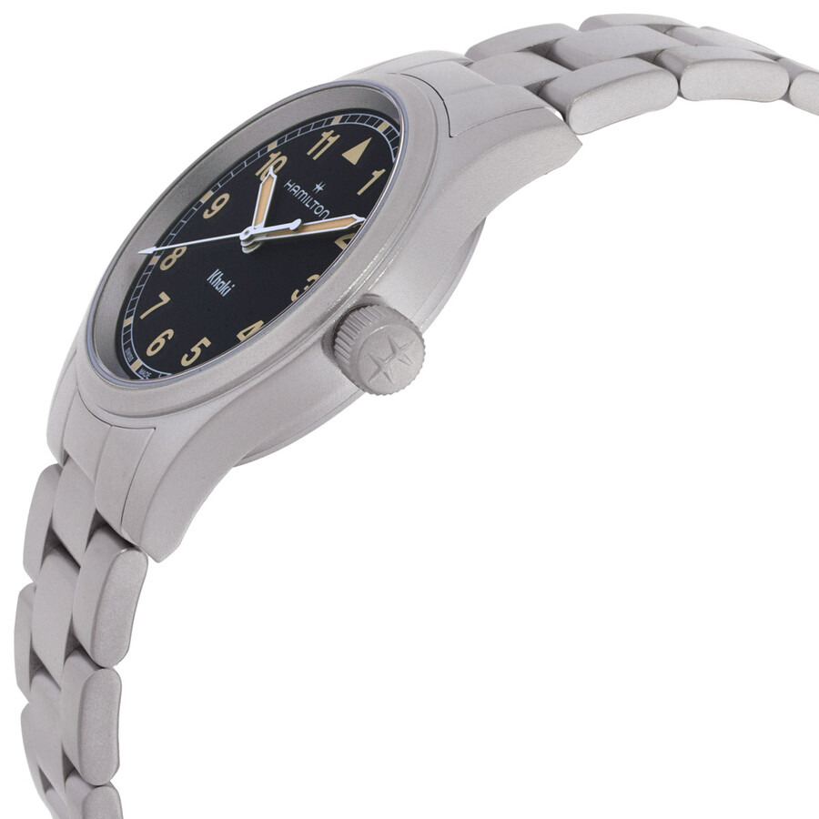 Hamilton - Hamilton Khaki Field Quartz Black Dial Ladies Watch H69301131 - 2