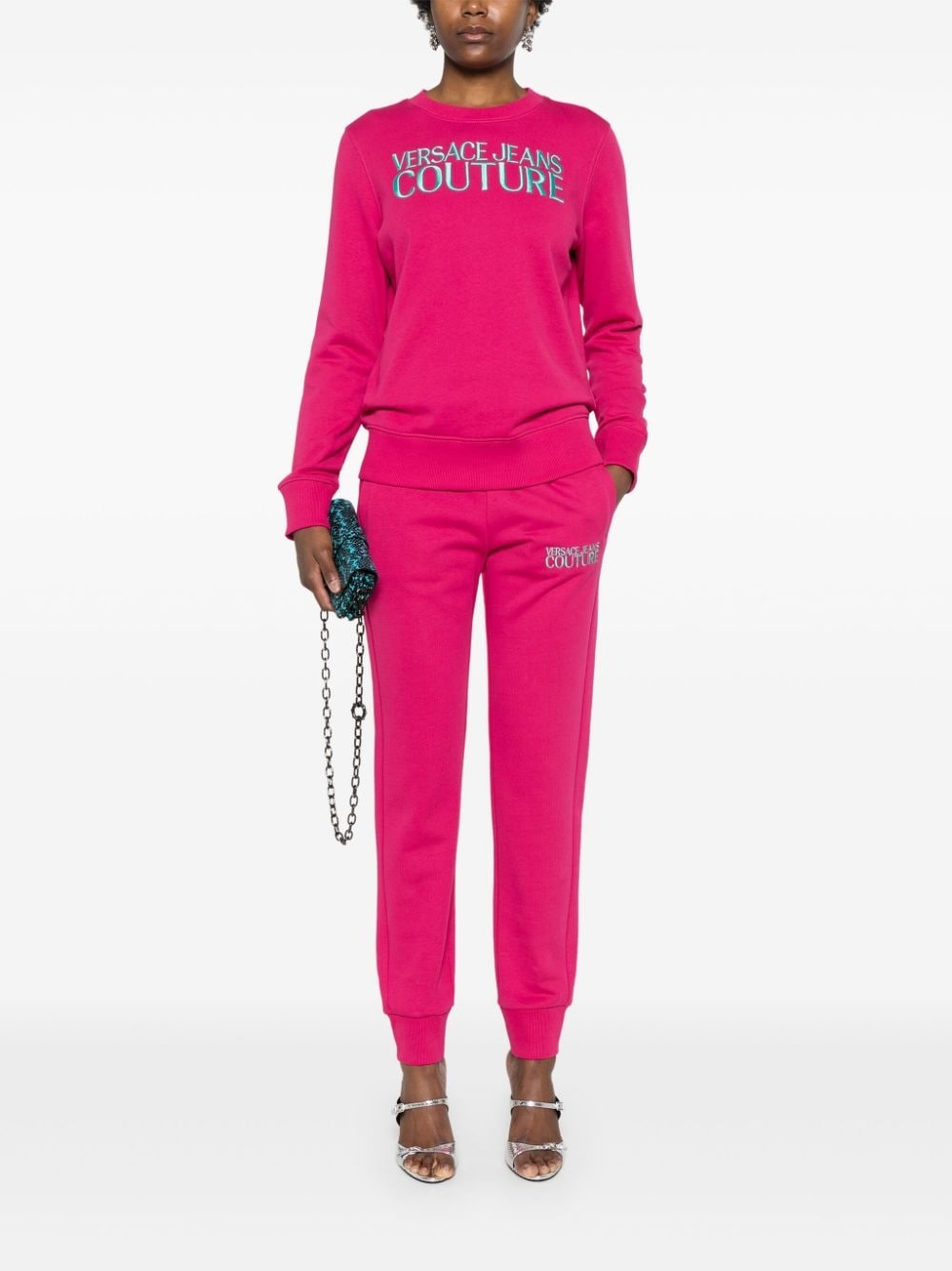 embroidered-logo track pants - 2