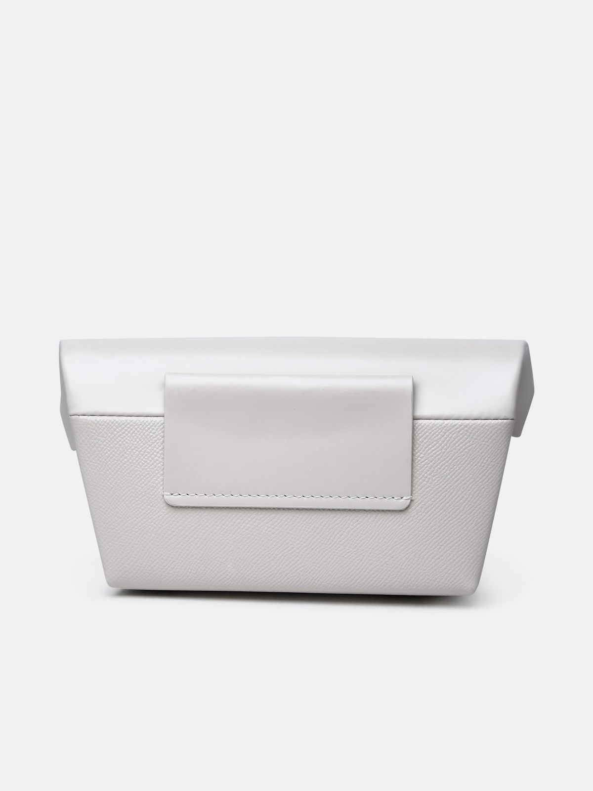 WHITE LEATHER BAG - 3