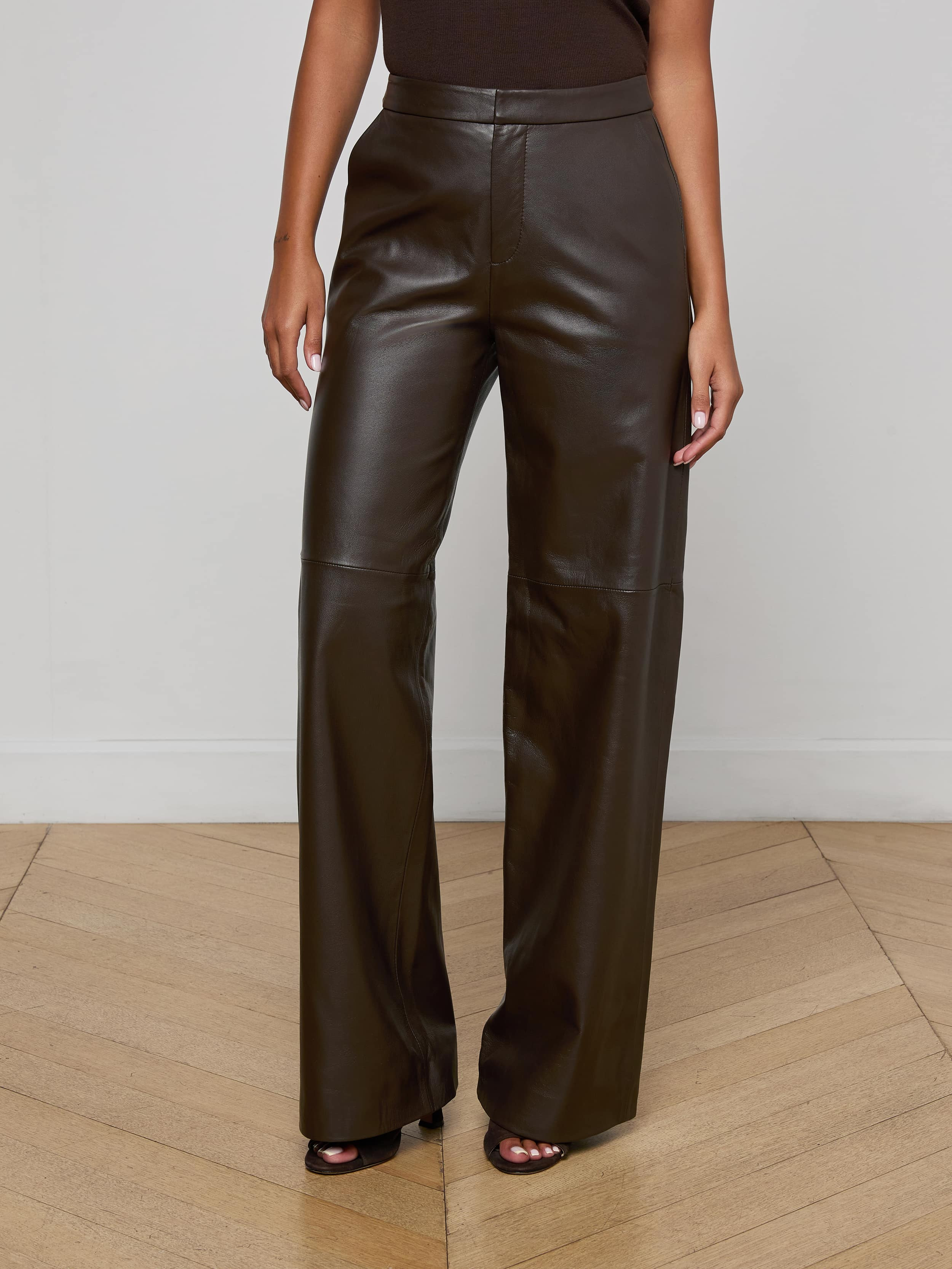 Livvy Leather Trouser - 3