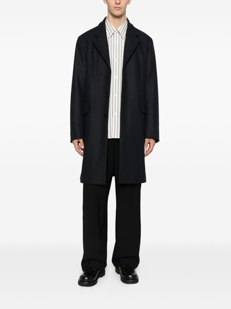 Sandro striped-pattern button shirt outlook