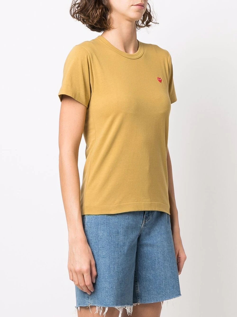 cotton embroidered-logo T-shirt - 3