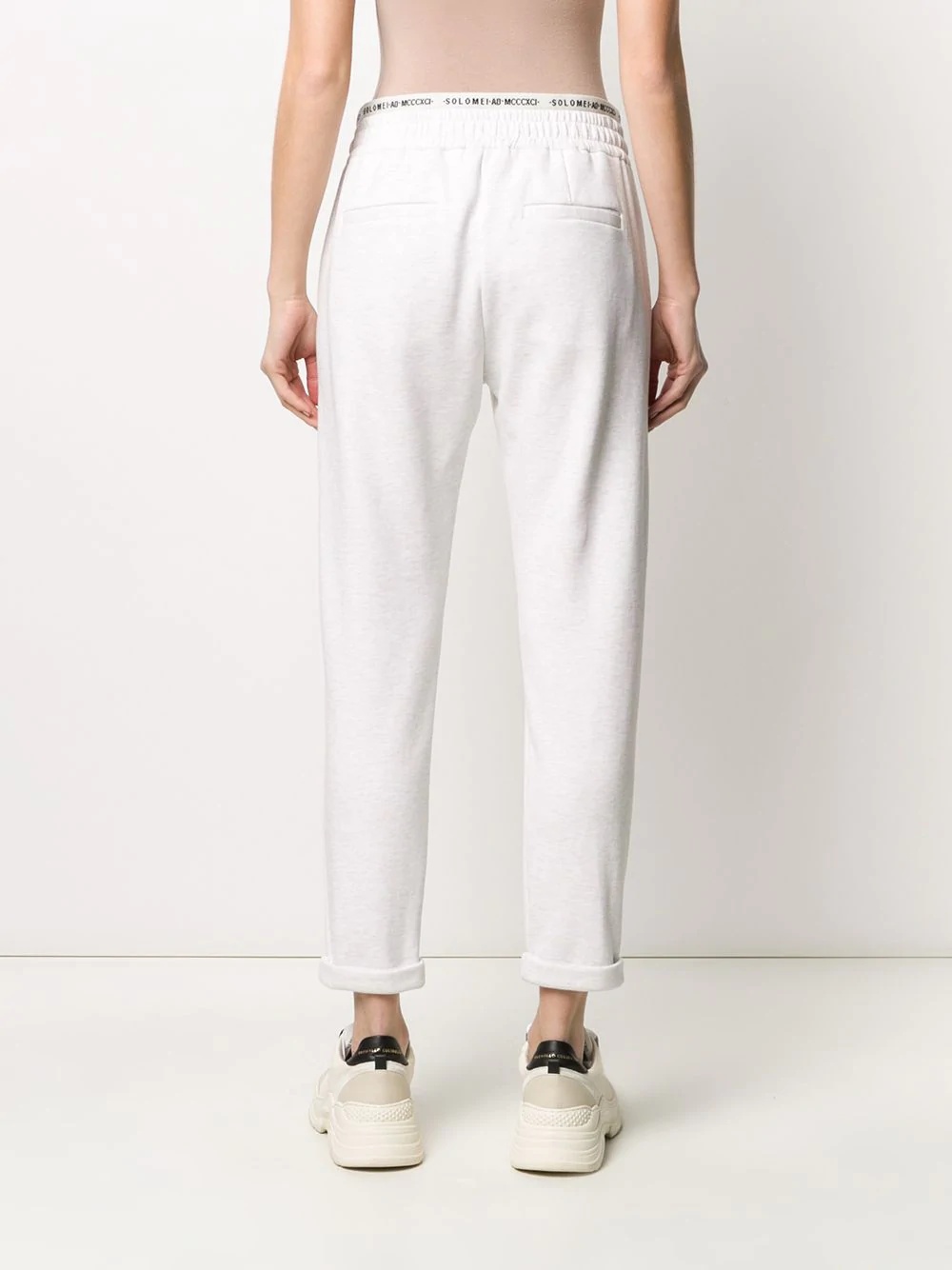 tapered track pants - 4