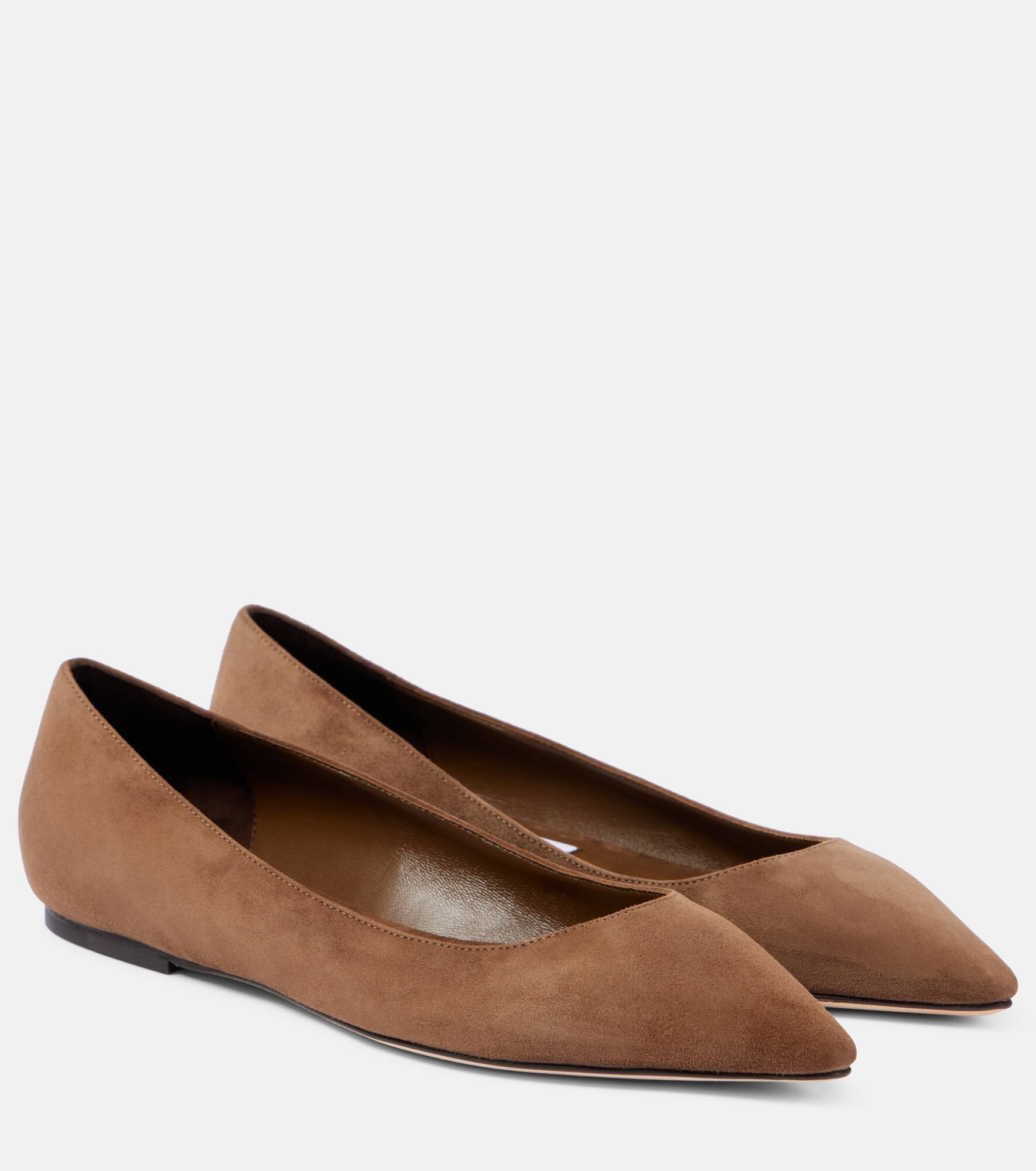 Romy suede ballet flats - 1