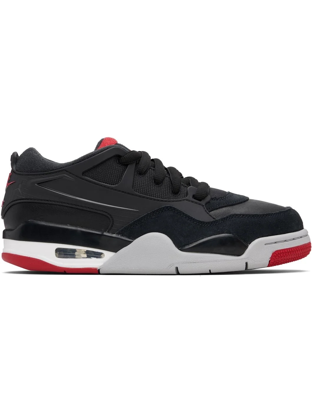 Black & Red Air Jordan 4 RM Sneakers - 1