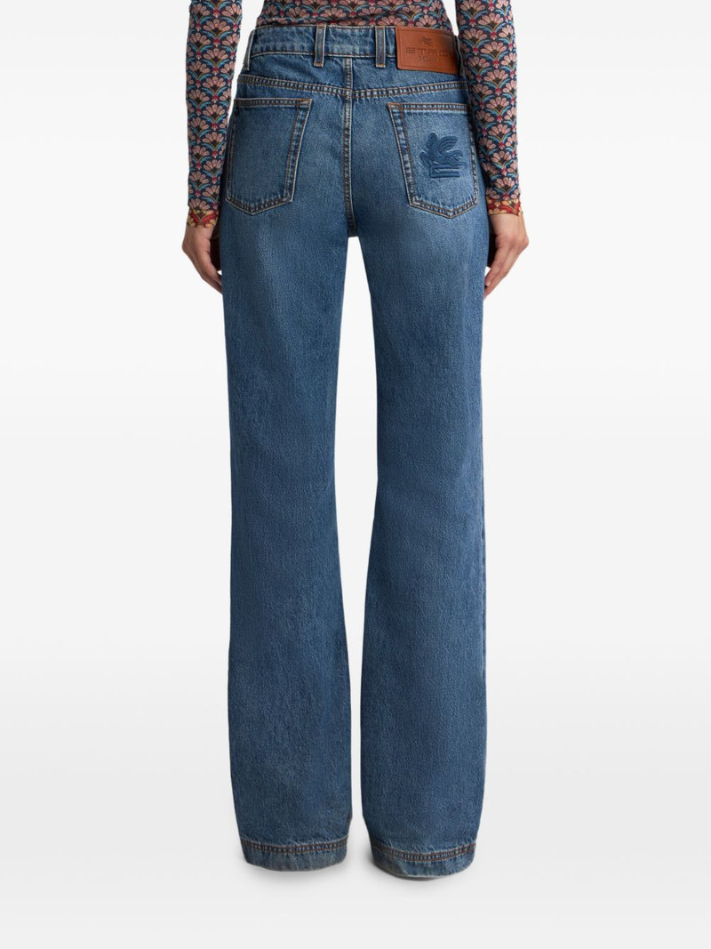 embroidered-Pegaso jeans 3