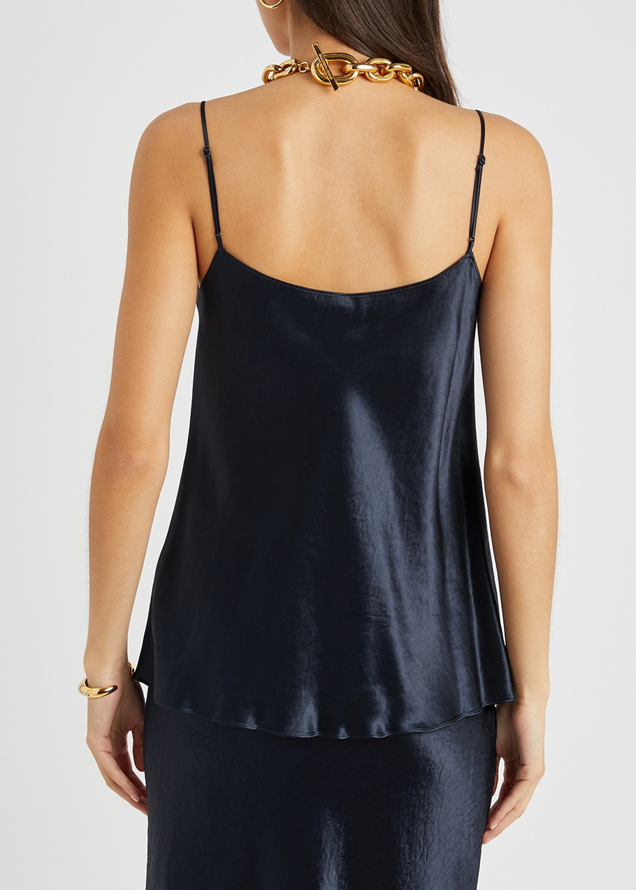 Hammered satin top - 3