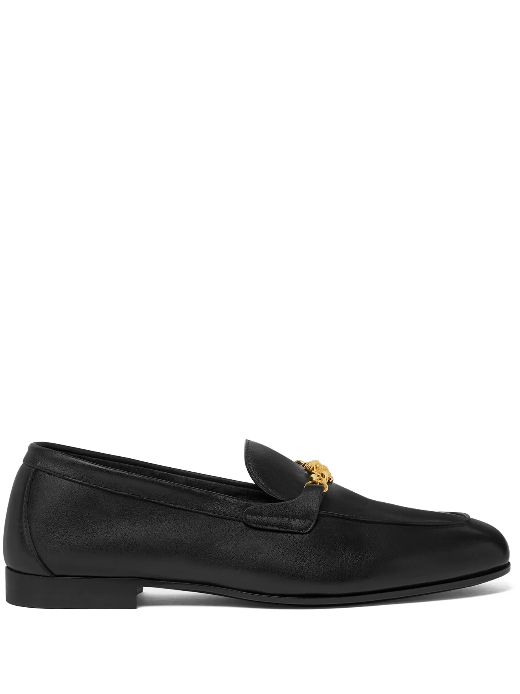 Medusa leather loafers - 1