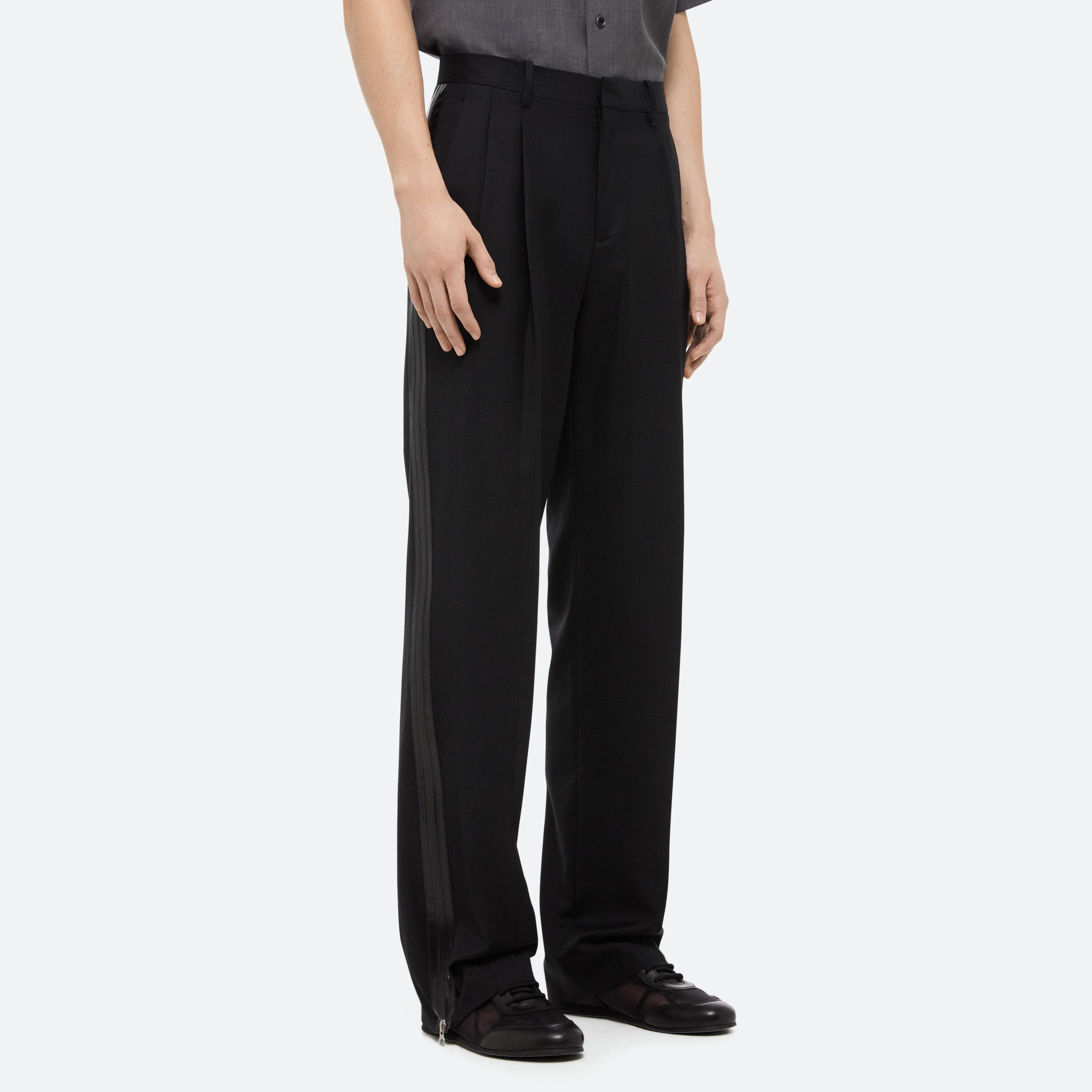 ZIP DOUBLE-PLEATED TROUSERS - 6