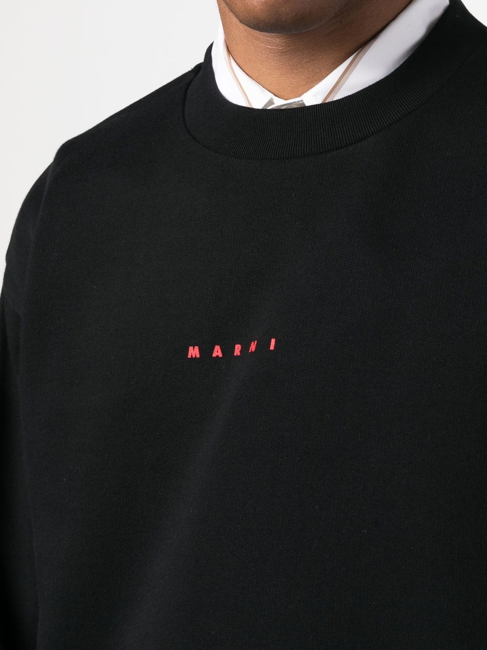 logo-print crew-neck sweatshirt - 5