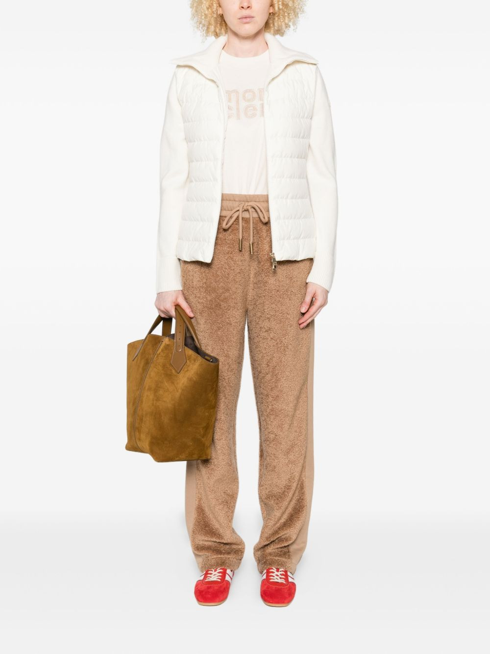 panelled track pants - 2