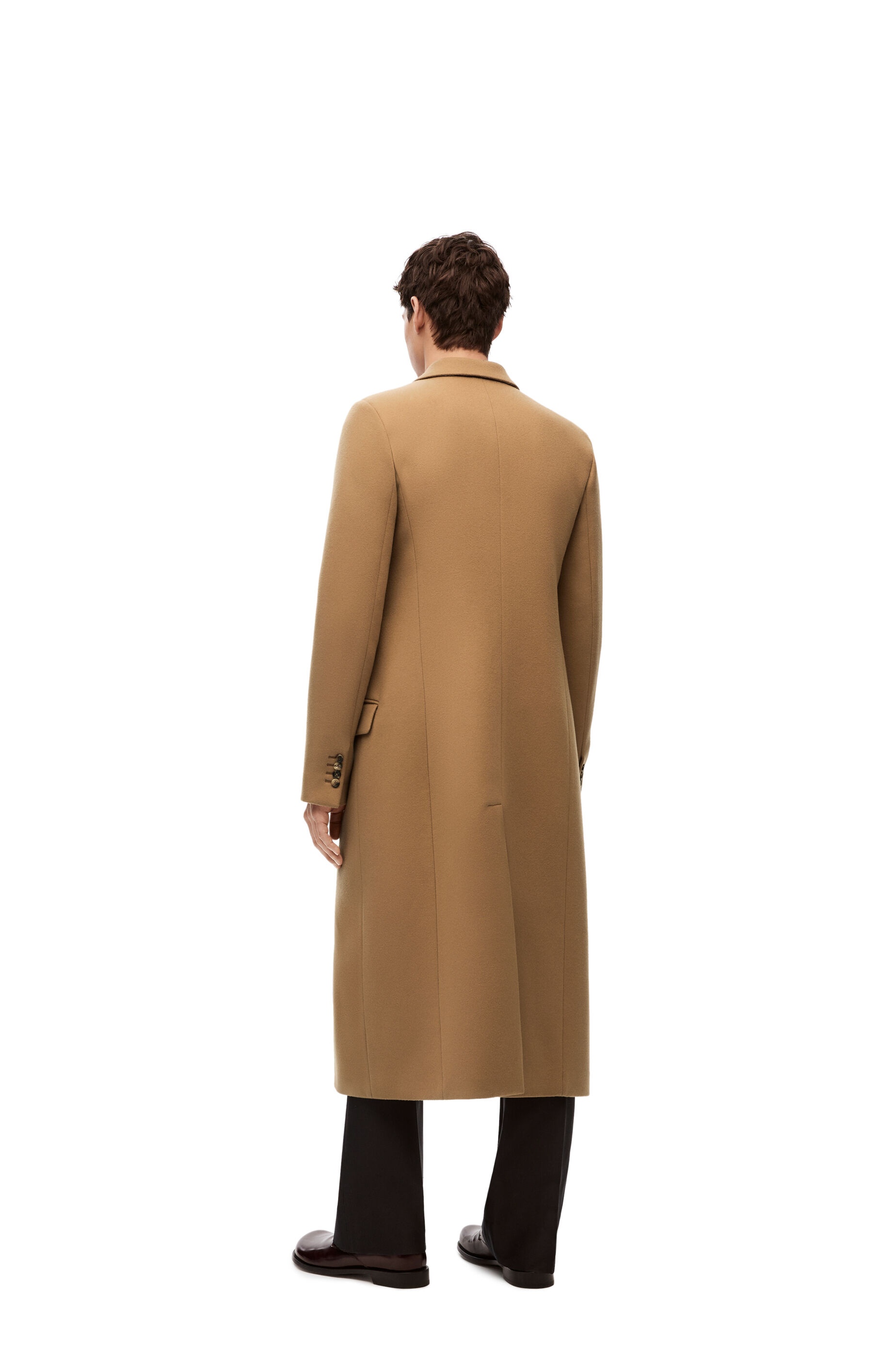 Tailored coat in wool and cashmere - 3