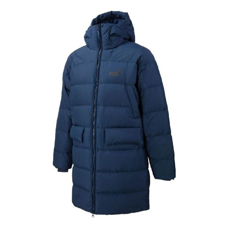 PUMA Winter Jacket Down Coat 'Navy' 672437-73 - 1