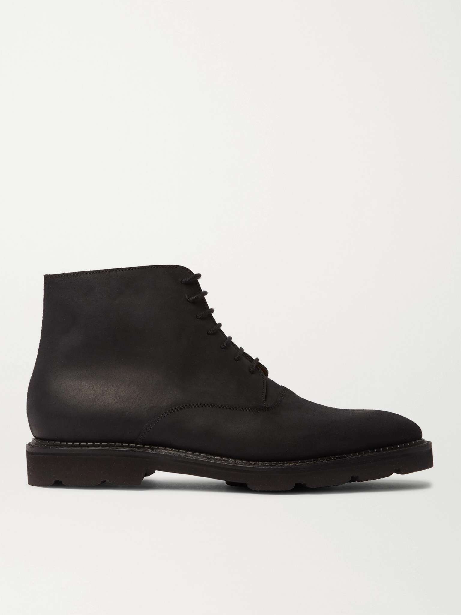 Forge Waxed-Leather Oxford Boots - 1