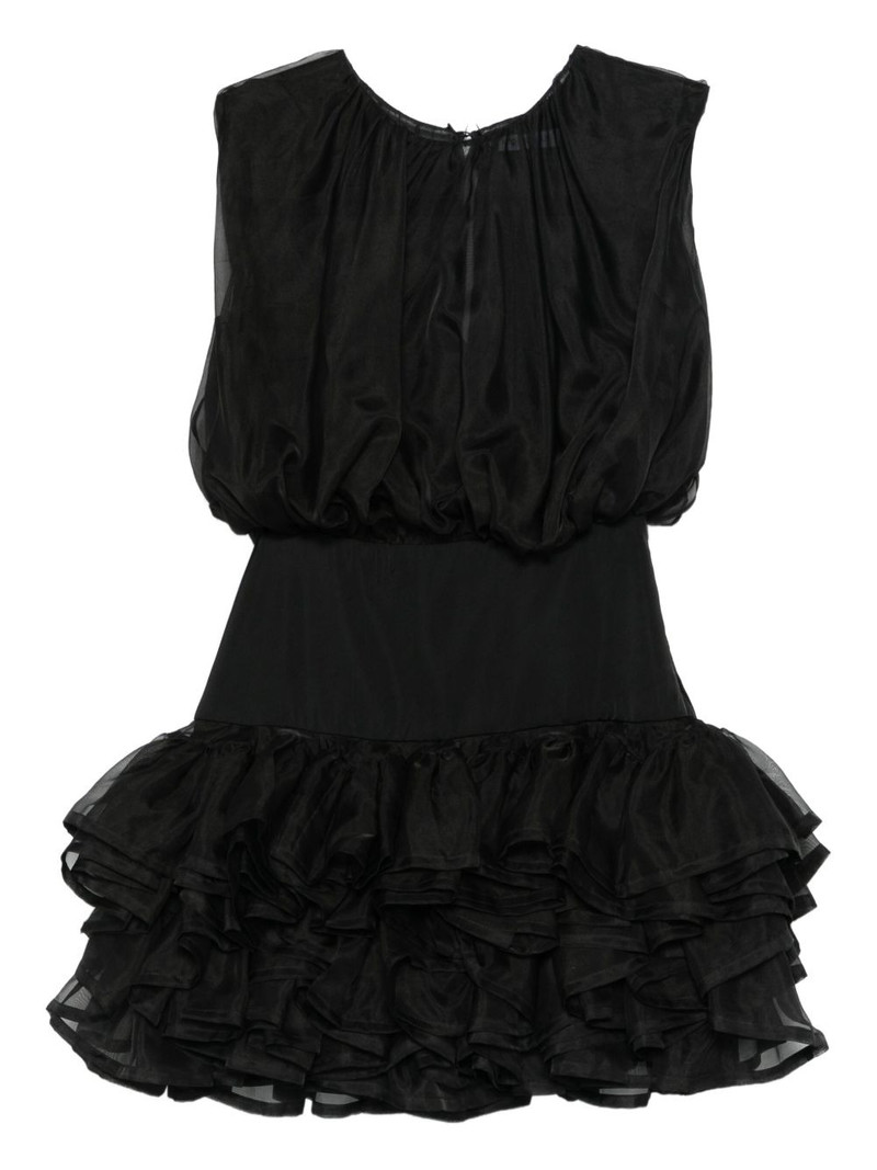 ruffled bubble mini dress 1