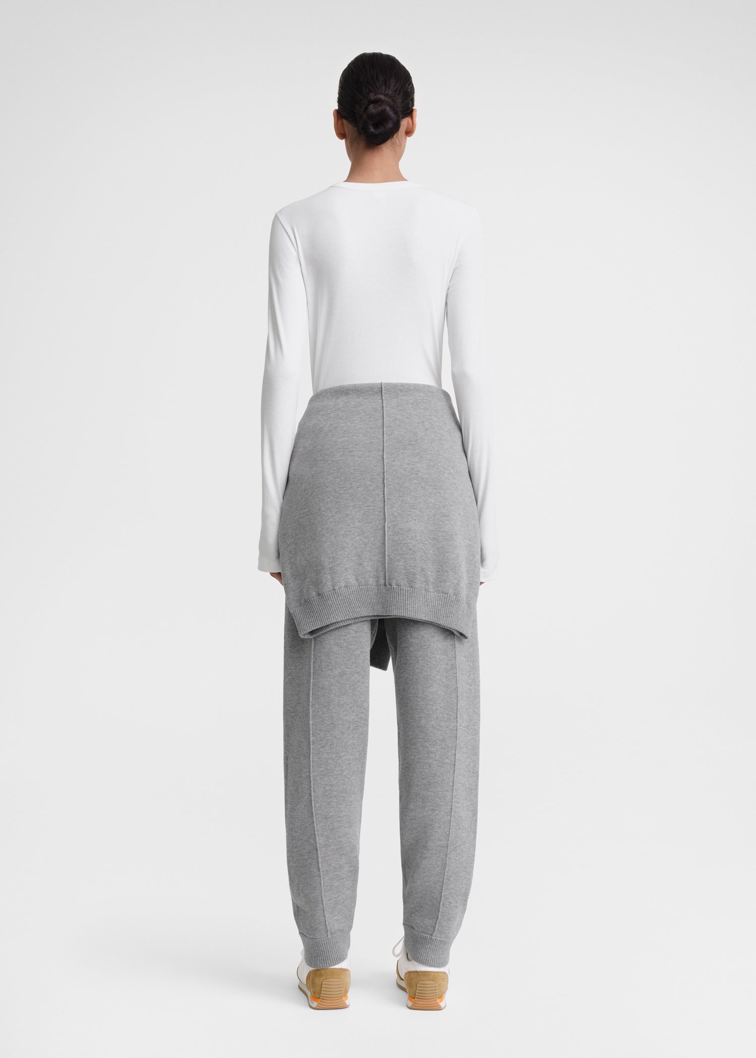 Classic rib henley top white - 4