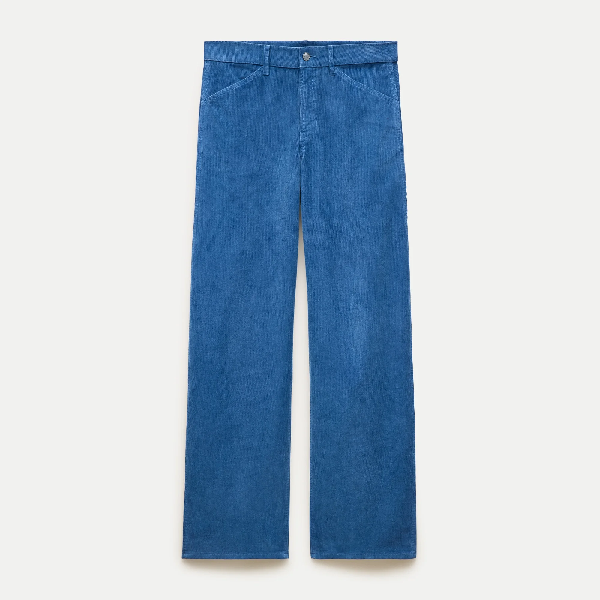 Zoe barrel pant in stretch corduroy - 1
