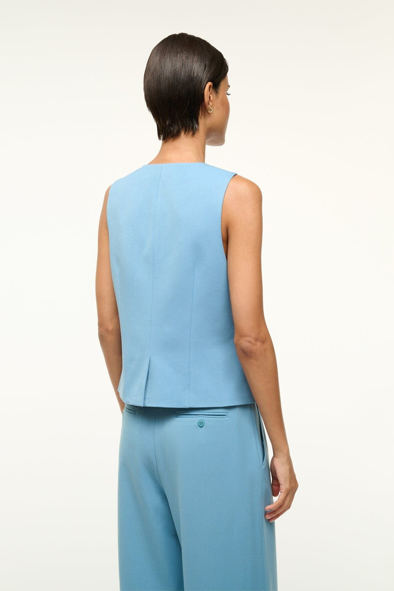 STAUD BRETT VEST TOMATO 3