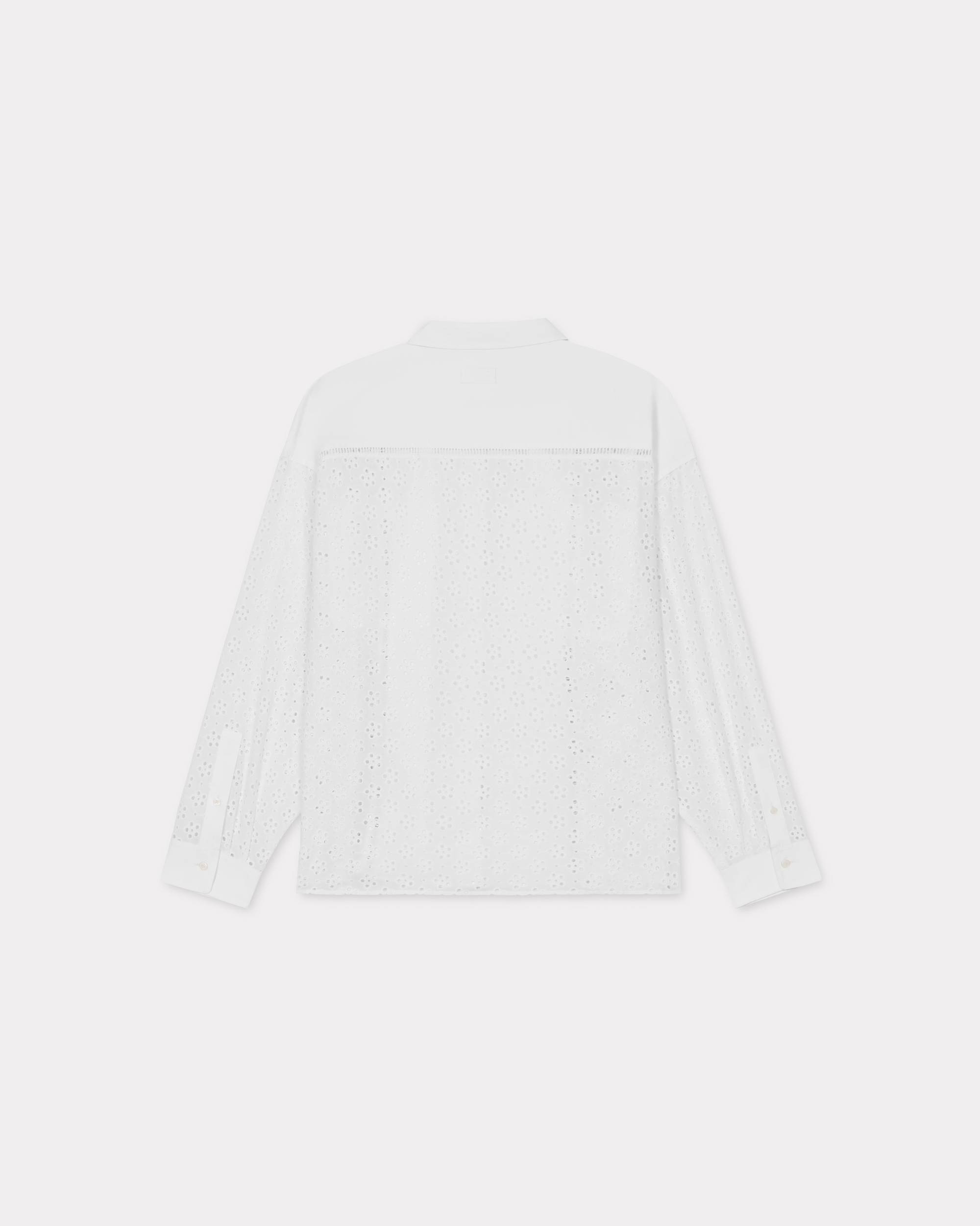 'KENZO Boke Flower Broderie Anglaise' oversized shirt - 2