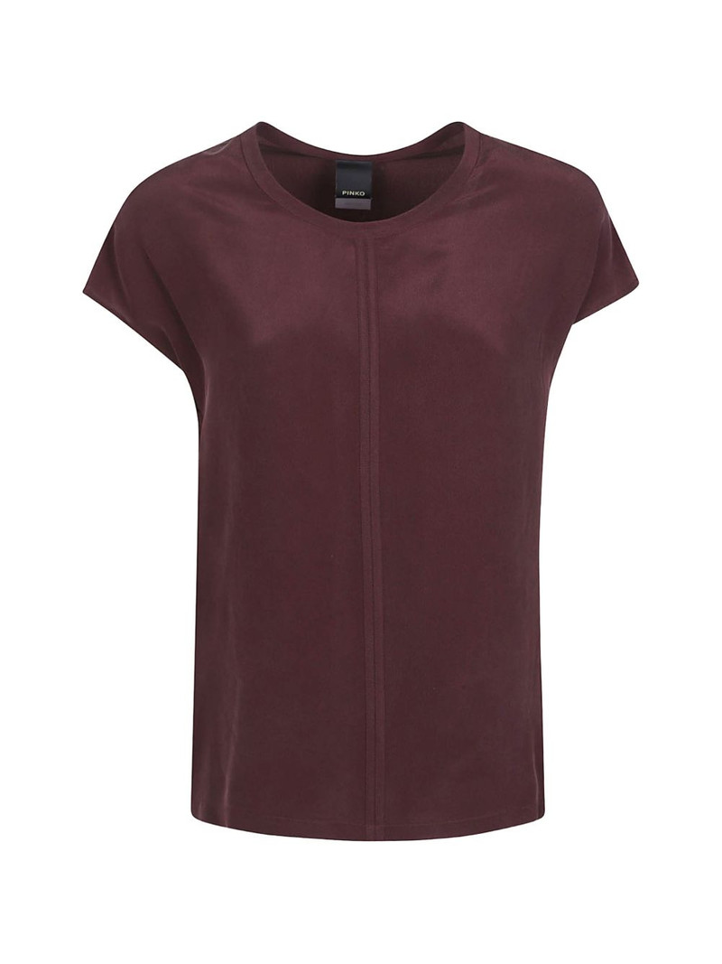 seam-detail T-shirt 1