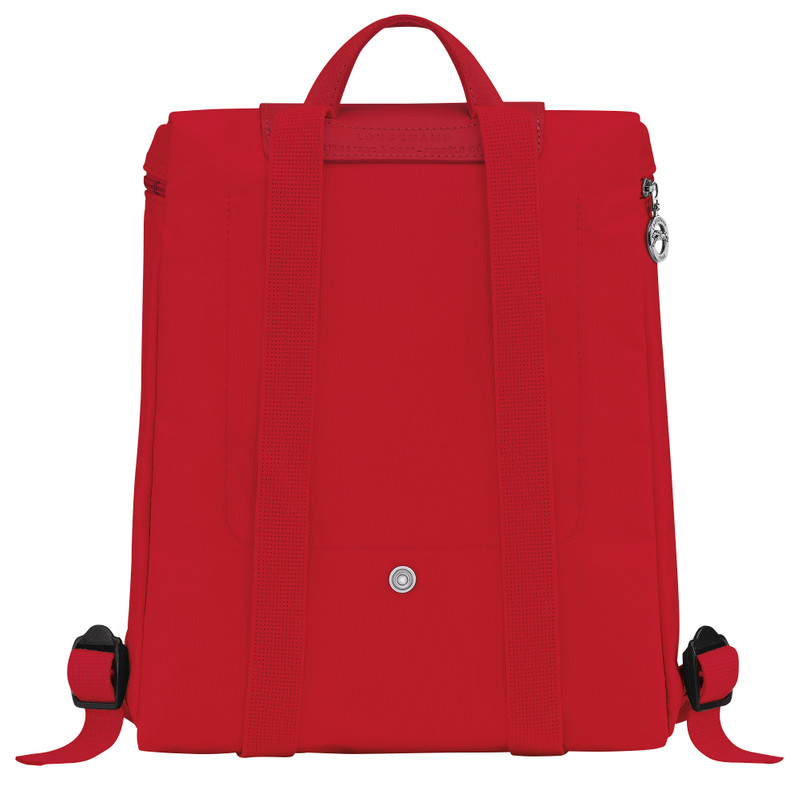Le Pliage Green M Backpack Tomato - Recycled canvas 3
