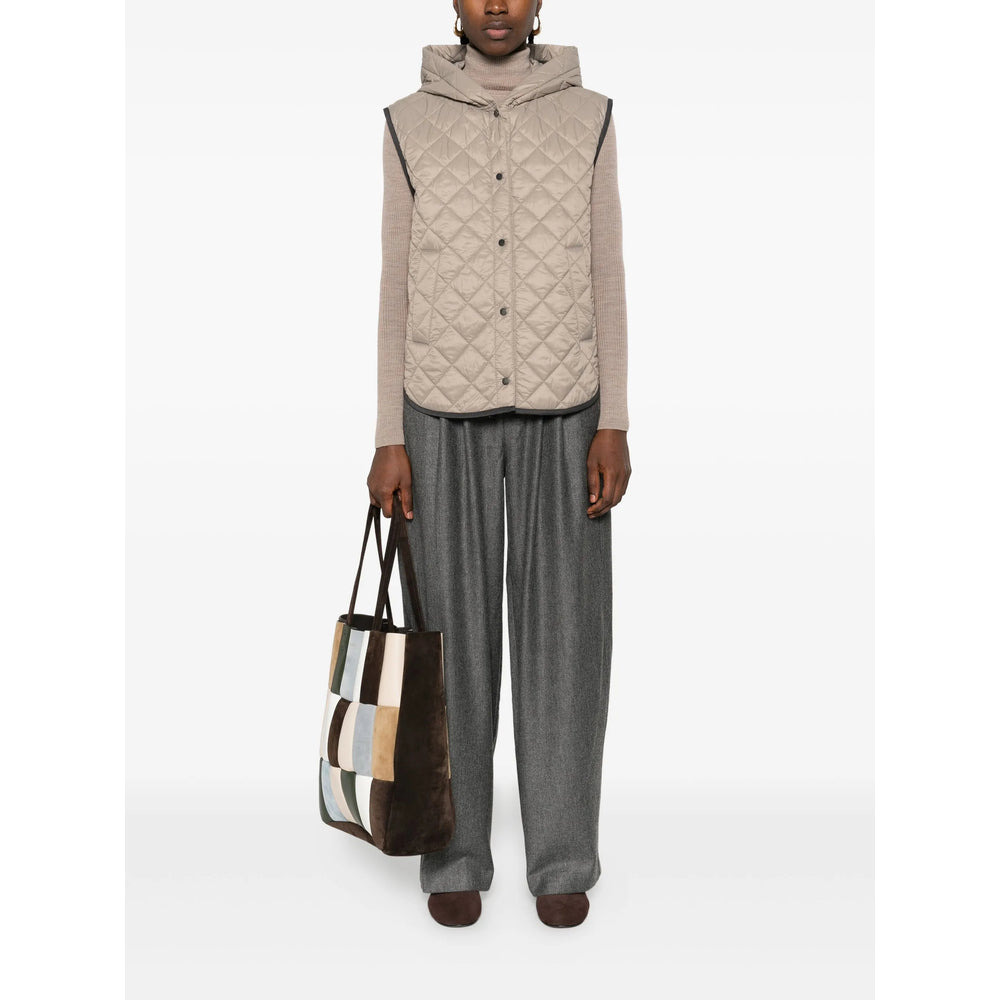 Brunello Cucinelli Neutrals Jackets - Waistcoat & Gilets Women - 5