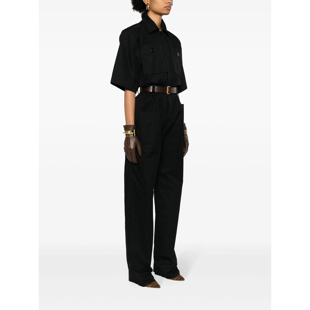 Saint Laurent Black All In One - Jumpsuits Women - 4