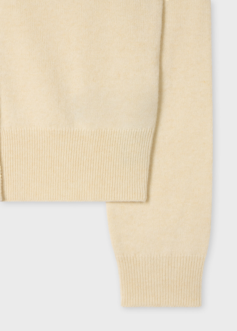Paul Smith Women's Cream Knitted Cardigan outlook