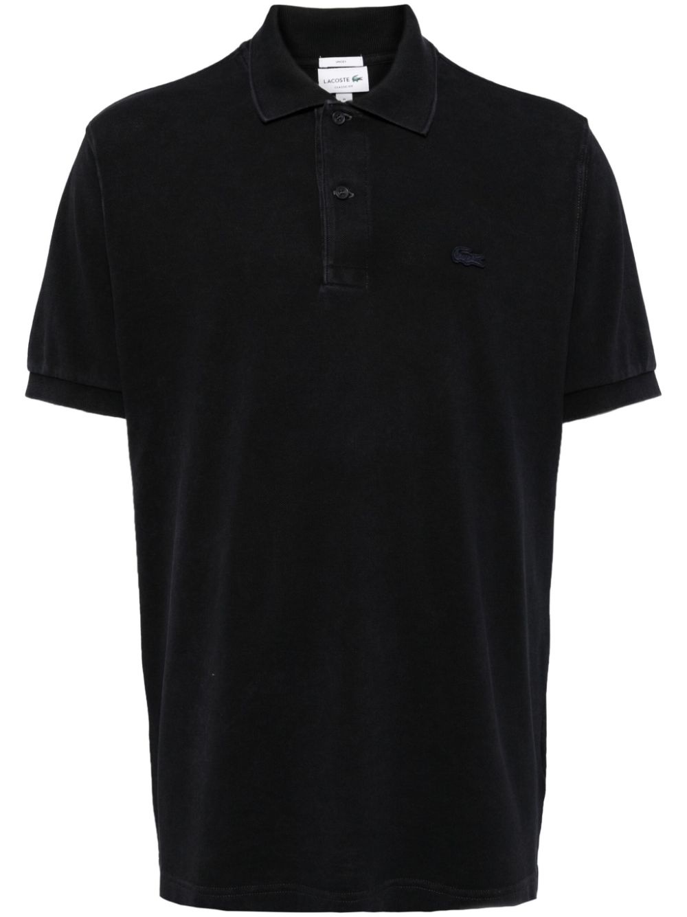 embroidered logo polo shirt - 1