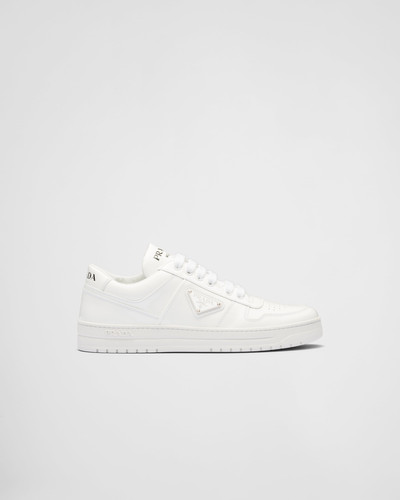 Prada Downtown patent leather sneakers outlook