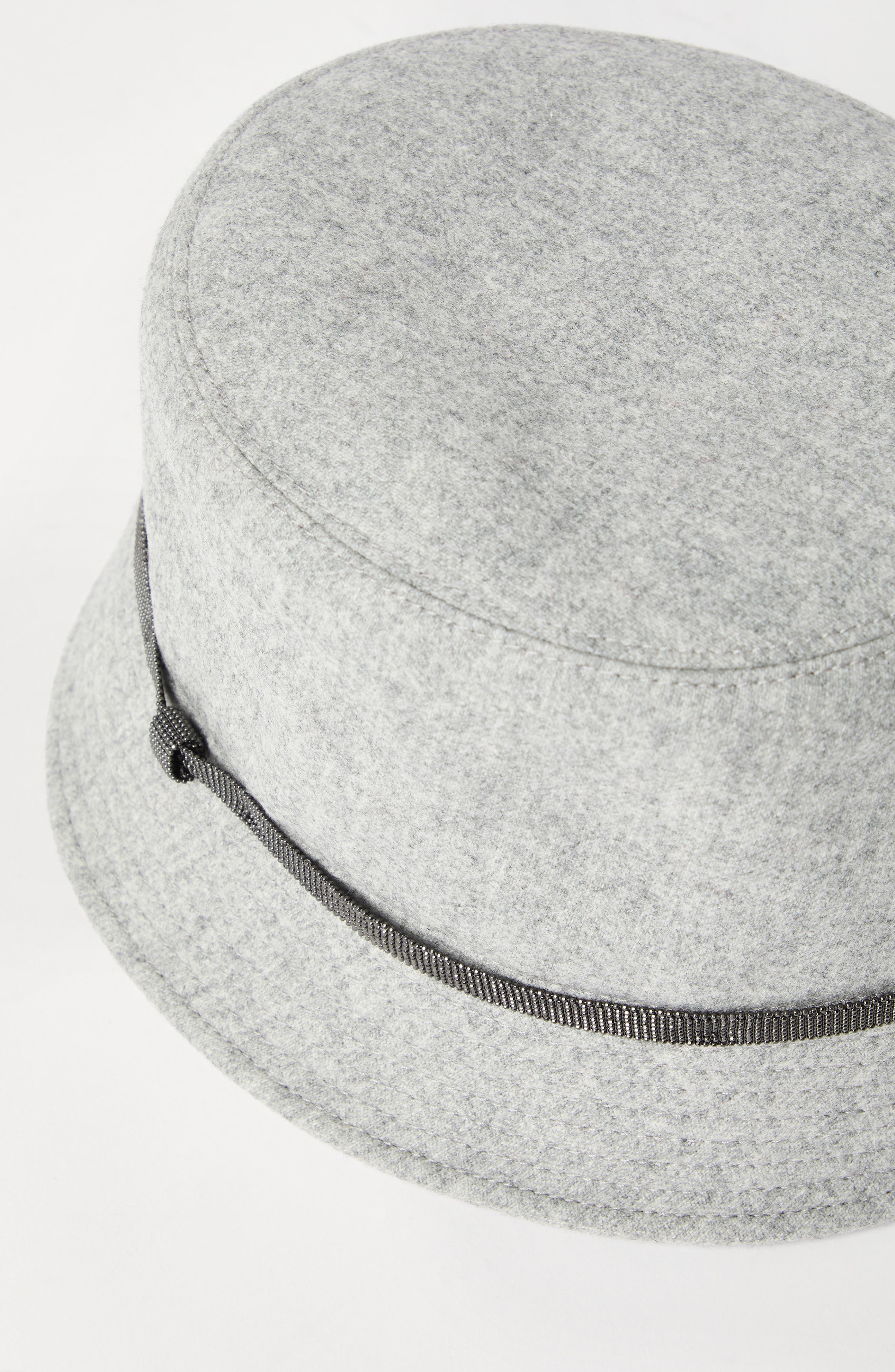 Brunello Cucinelli Bucket hat in Light Grey at Nordstrom - 3