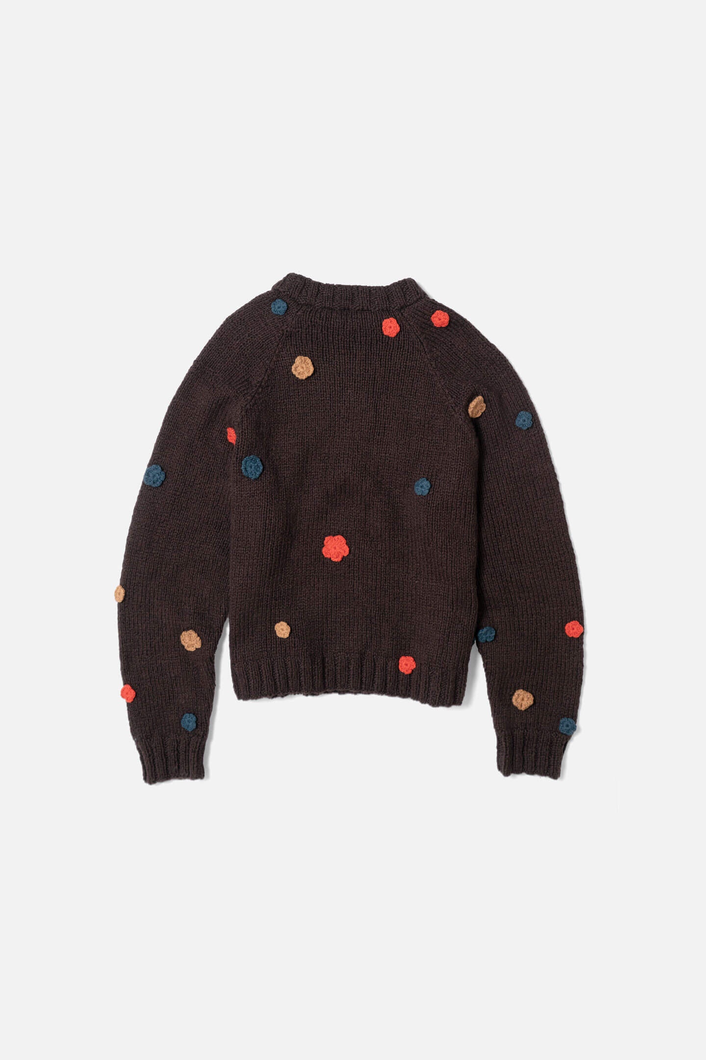 MIN FLOWERED OVERSIZED CREW - 2