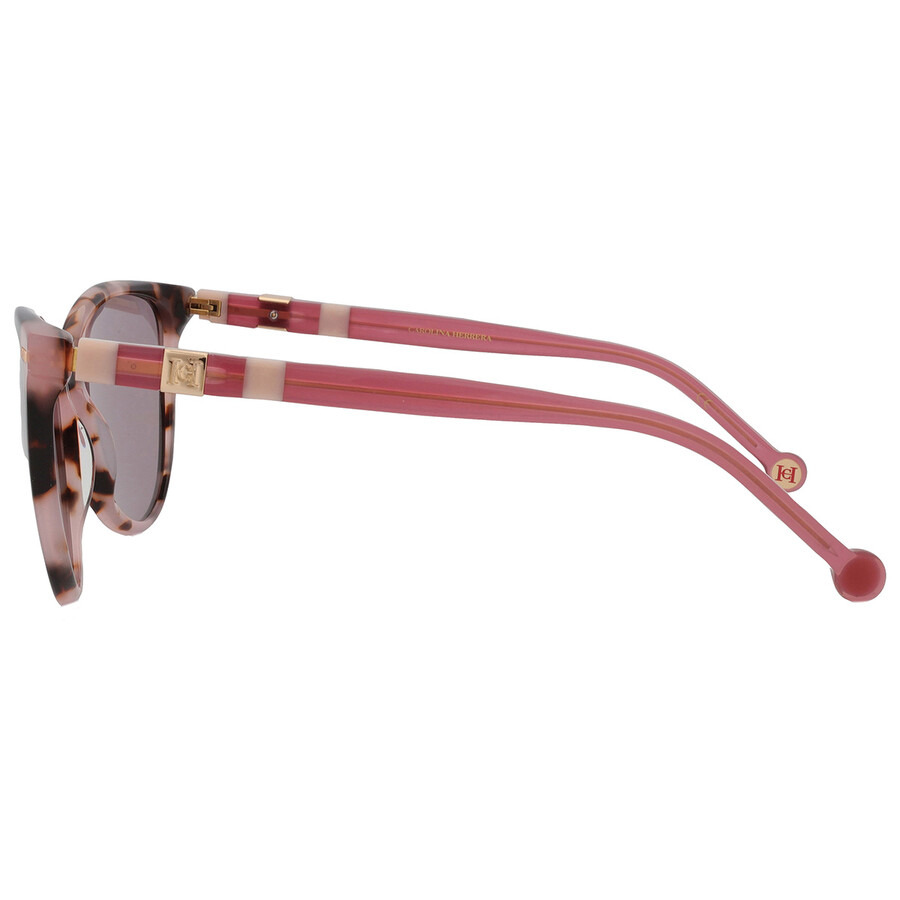 Carolina Herrera Brown Oval Ladies Sunglasses HER 0107/S 00T4/IR 57 - 5