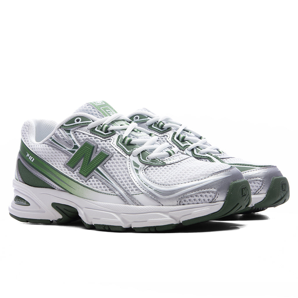 740 - WHITE/ALPINE GREEN/SILVER METALLIC - 2