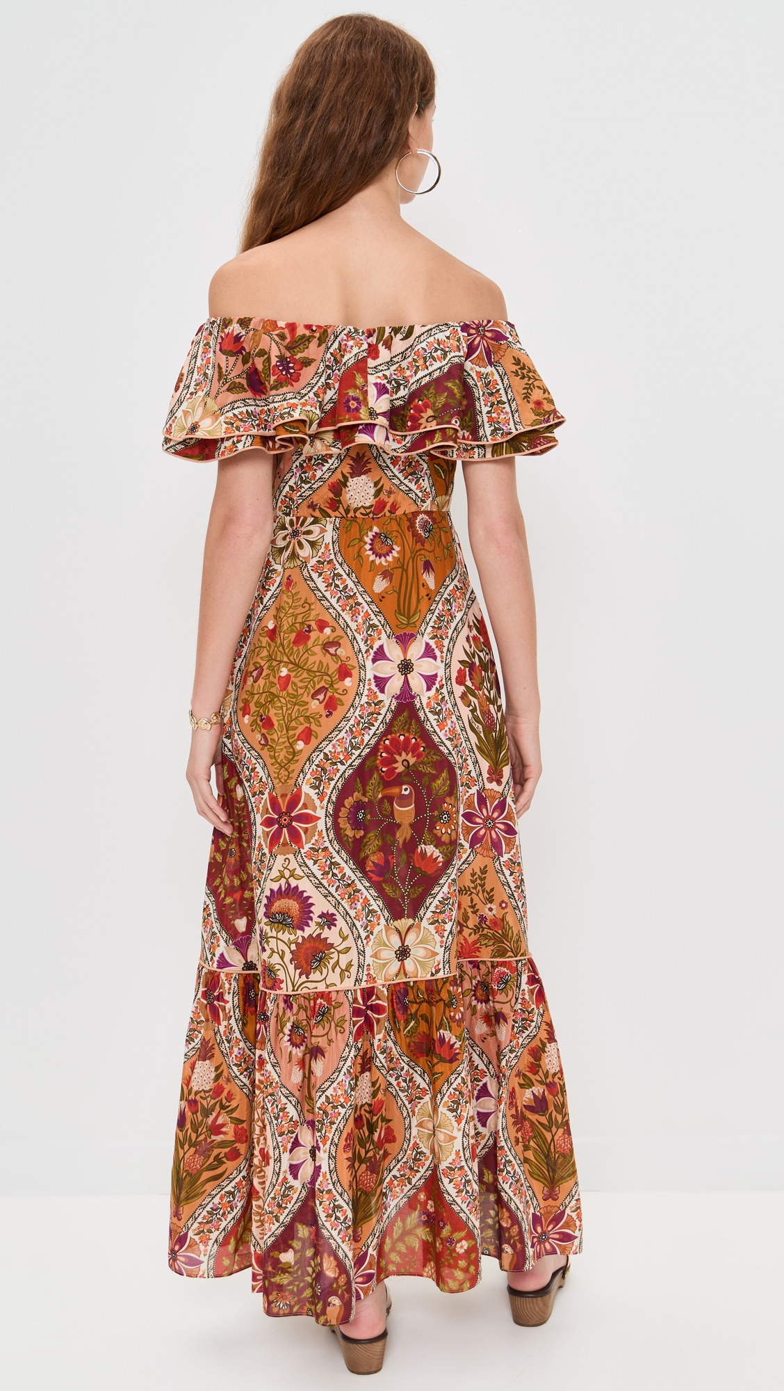 Off Shoulder Maxi Dress - 2