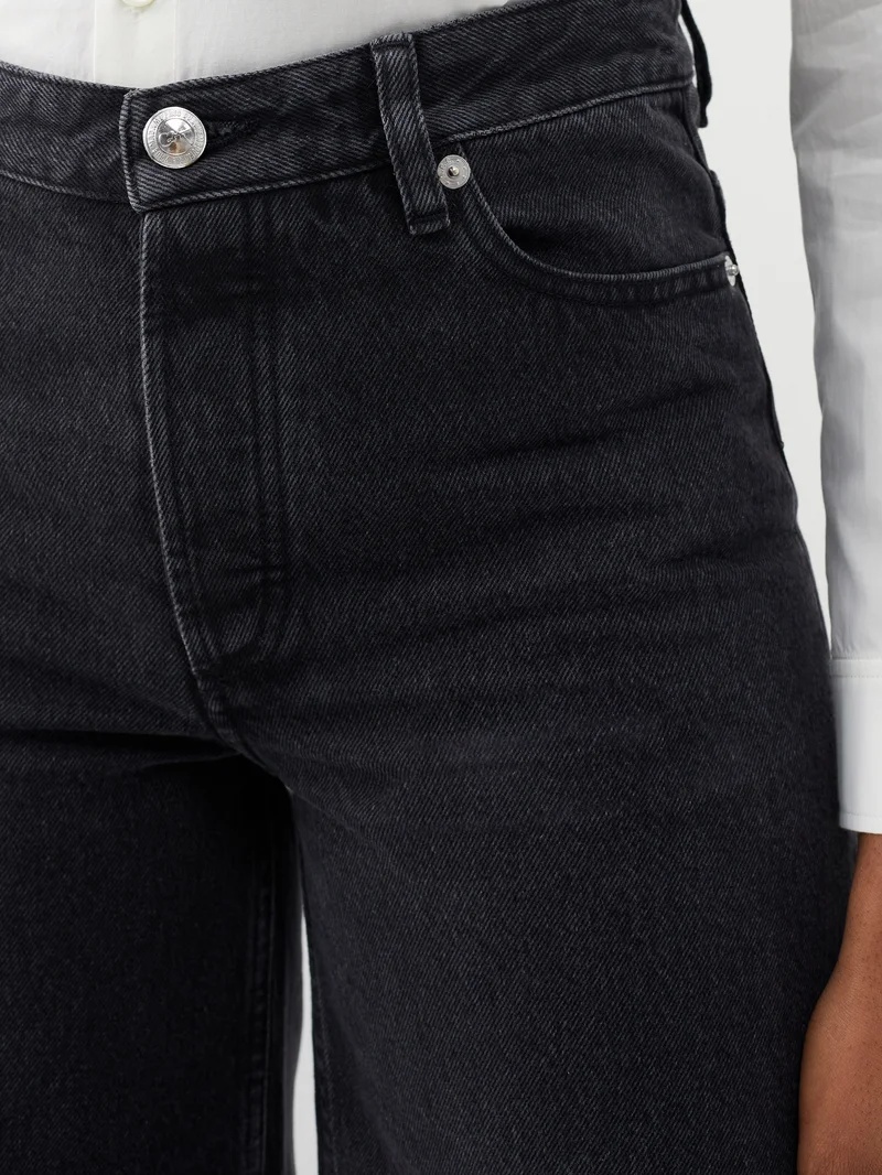 Elisabeth recycled-cotton wide-leg jeans - 3