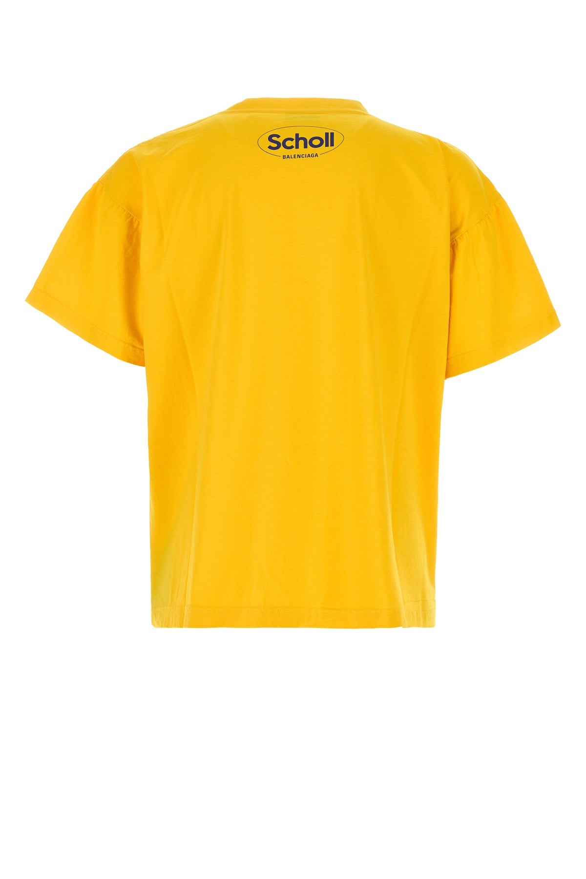 Yellow cotton oversize t-shirt - 2