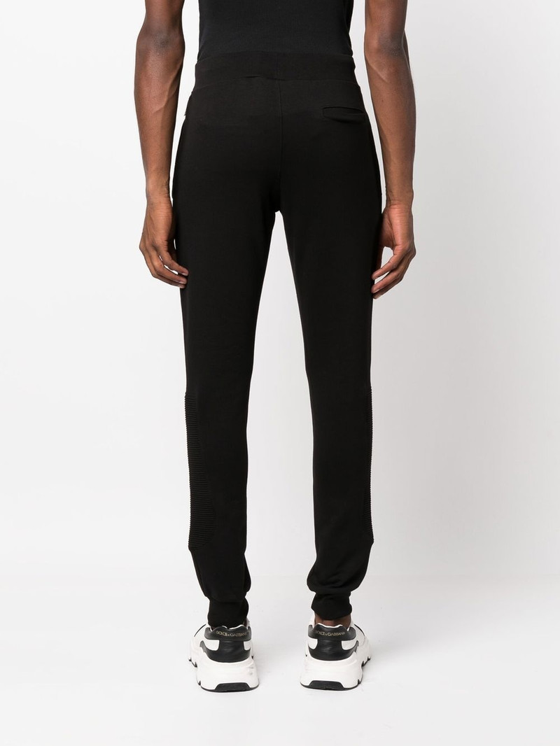 PHILIPP PLEIN teddy motif track pants outlook