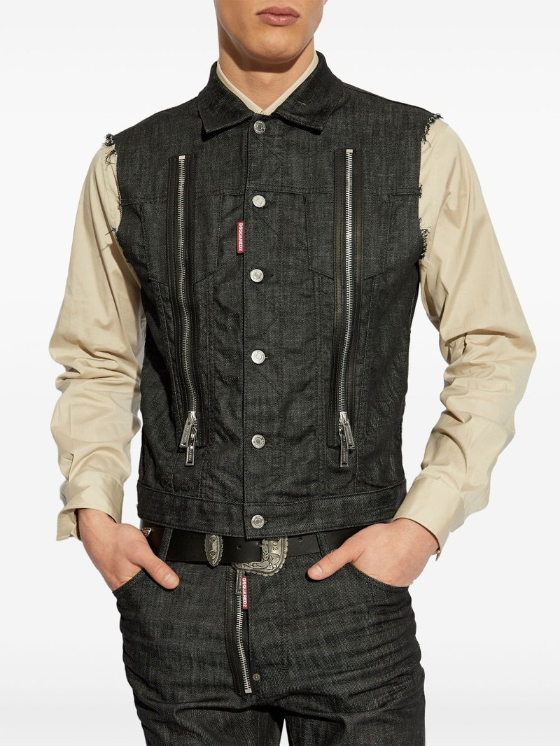 DSQUARED2 denim gilet outlook